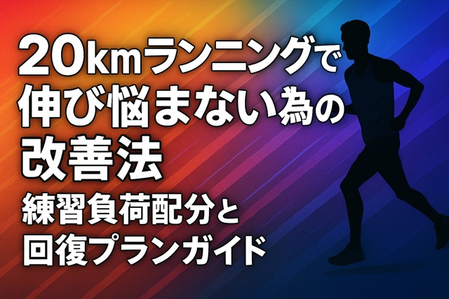 20km running improvement tips