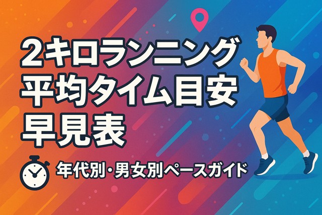 2km_running_pace_chart_guide