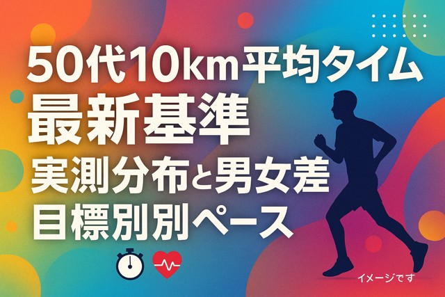 10km 50s average