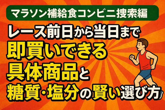 convenience store race nutrition