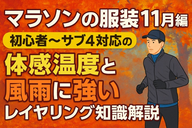 november marathon clothing tips